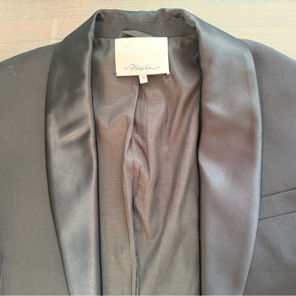 3.1 Phillip Lim Shawl Lapel Blazer, size 10 - Picture 5 of 7